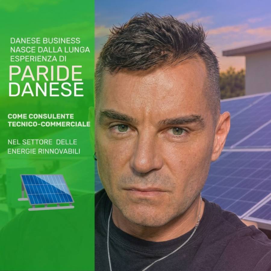 Paride Danese, titolare di Danese Business SRL